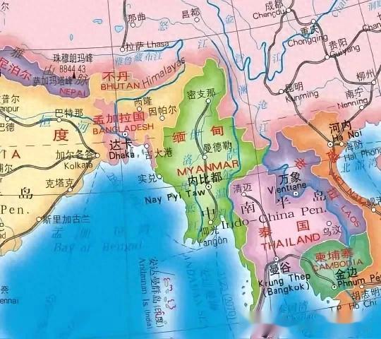 炒股配资行情 缅甸坐拥黄金区位, 连接中印两大经济体, 中缅铁路改写区域格局?
